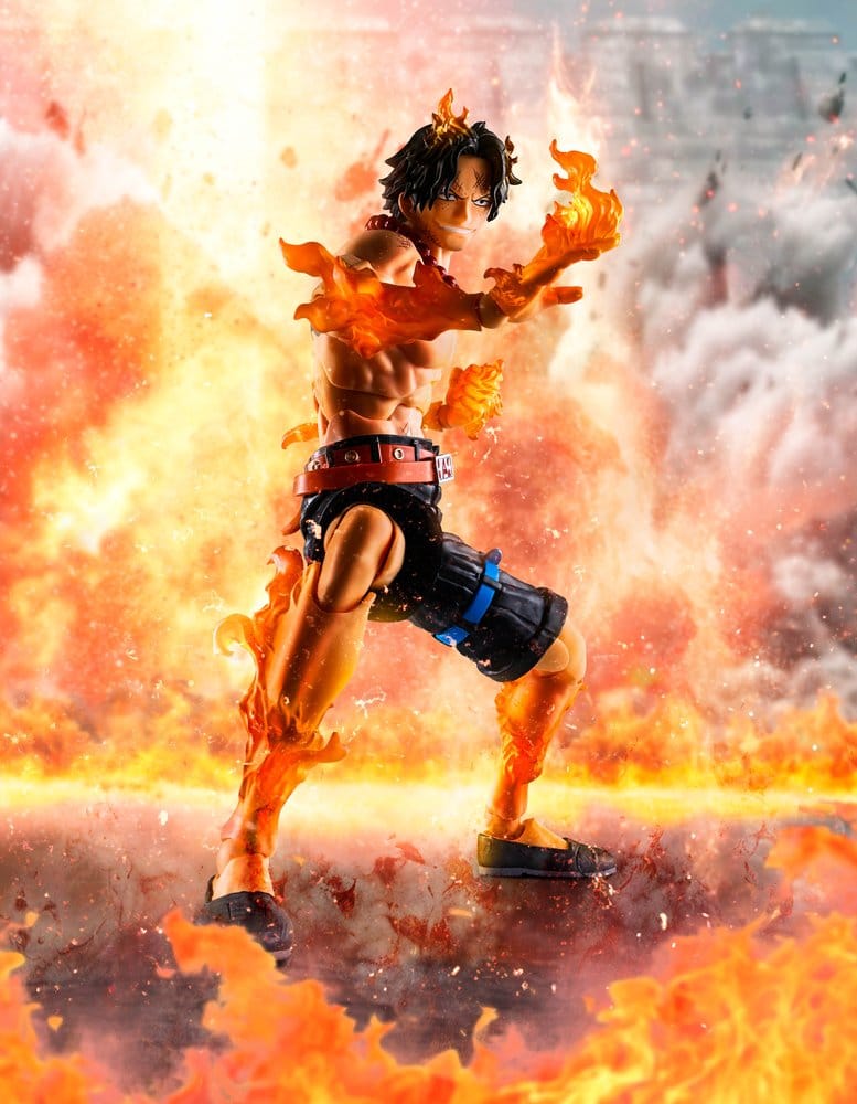 One Piece Figura S.H. Figuarts Portgas D. Ace -Marineford- 16 cm
