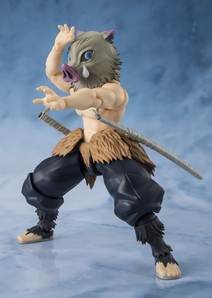 Demon Slayer: Kimetsu no Yaiba Figura S.H. Figuarts Inosuke Hashibira 14 cm