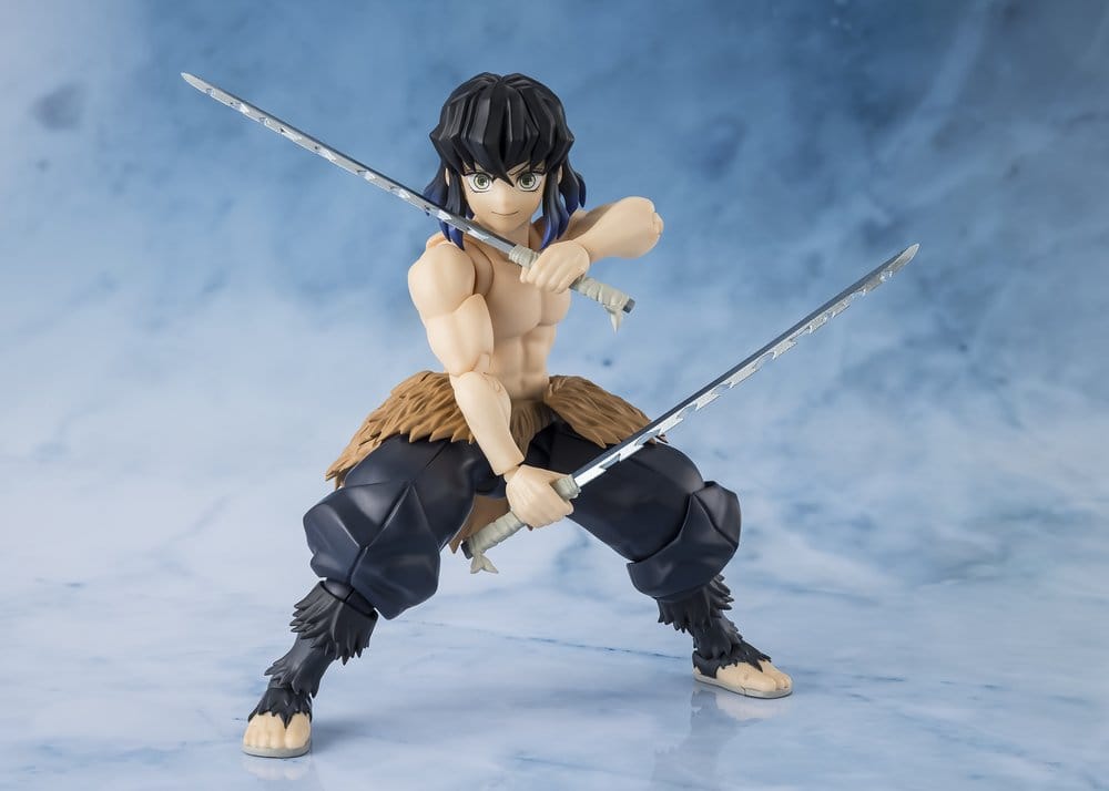 Demon Slayer: Kimetsu no Yaiba Figura S.H. Figuarts Inosuke Hashibira 14 cm