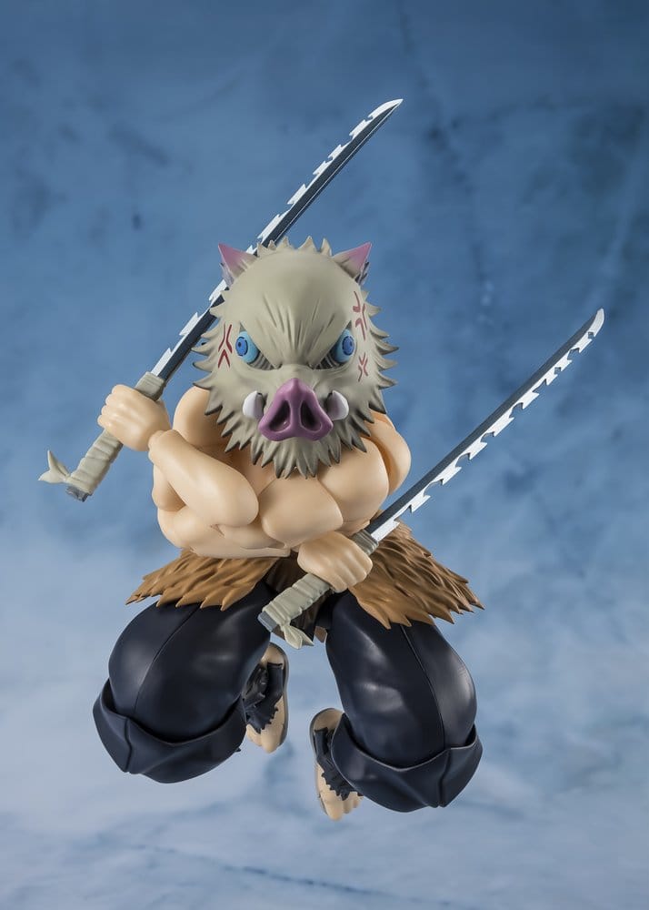 Demon Slayer: Kimetsu no Yaiba Figura S.H. Figuarts Inosuke Hashibira 14 cm