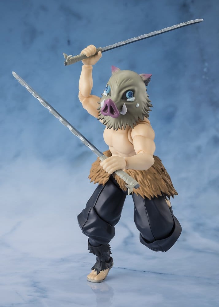 Demon Slayer: Kimetsu no Yaiba Figura S.H. Figuarts Inosuke Hashibira 14 cm