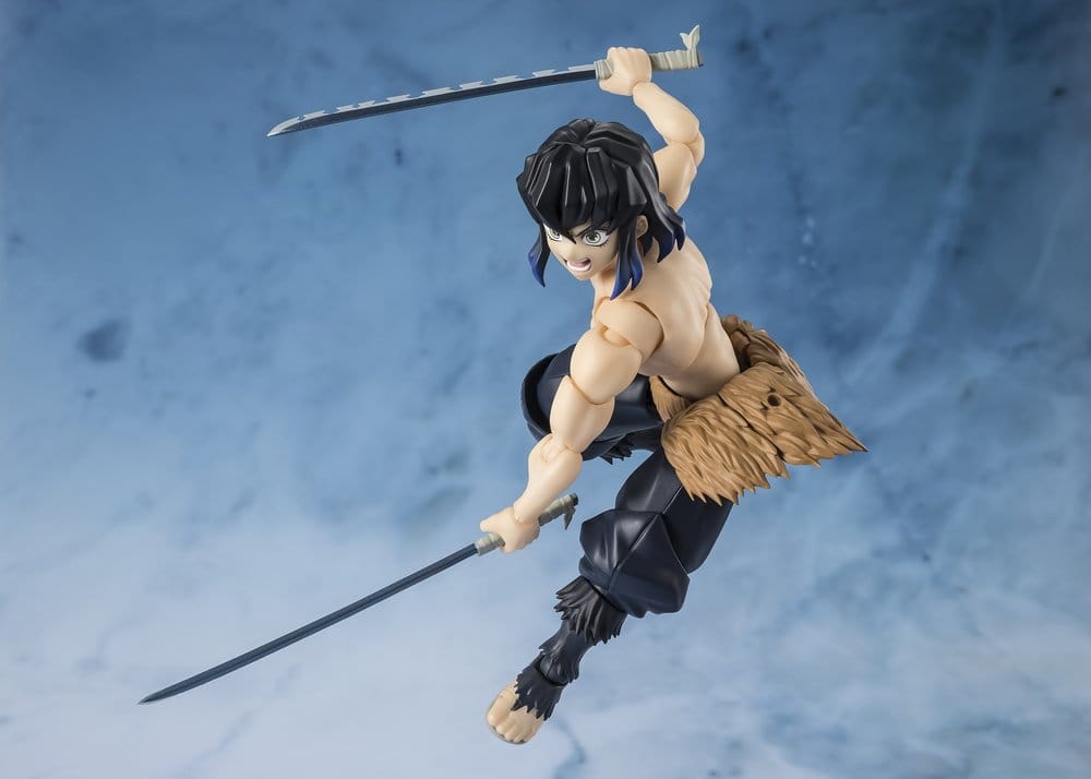Demon Slayer: Kimetsu no Yaiba Figura S.H. Figuarts Inosuke Hashibira 14 cm