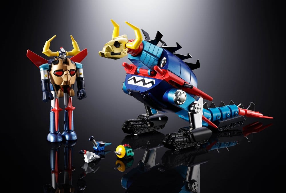 Dino Mech Gaiking Figura Chogokin Daikumaryu & Gaiking 20 cm