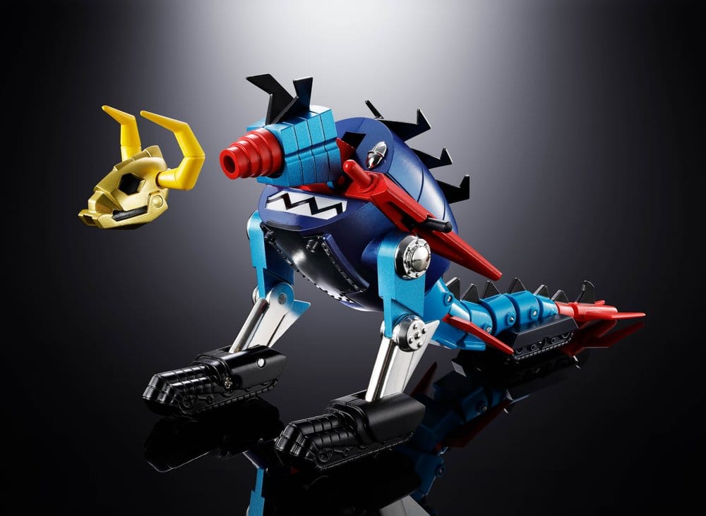 Dino Mech Gaiking Figura Chogokin Daikumaryu & Gaiking 20 cm