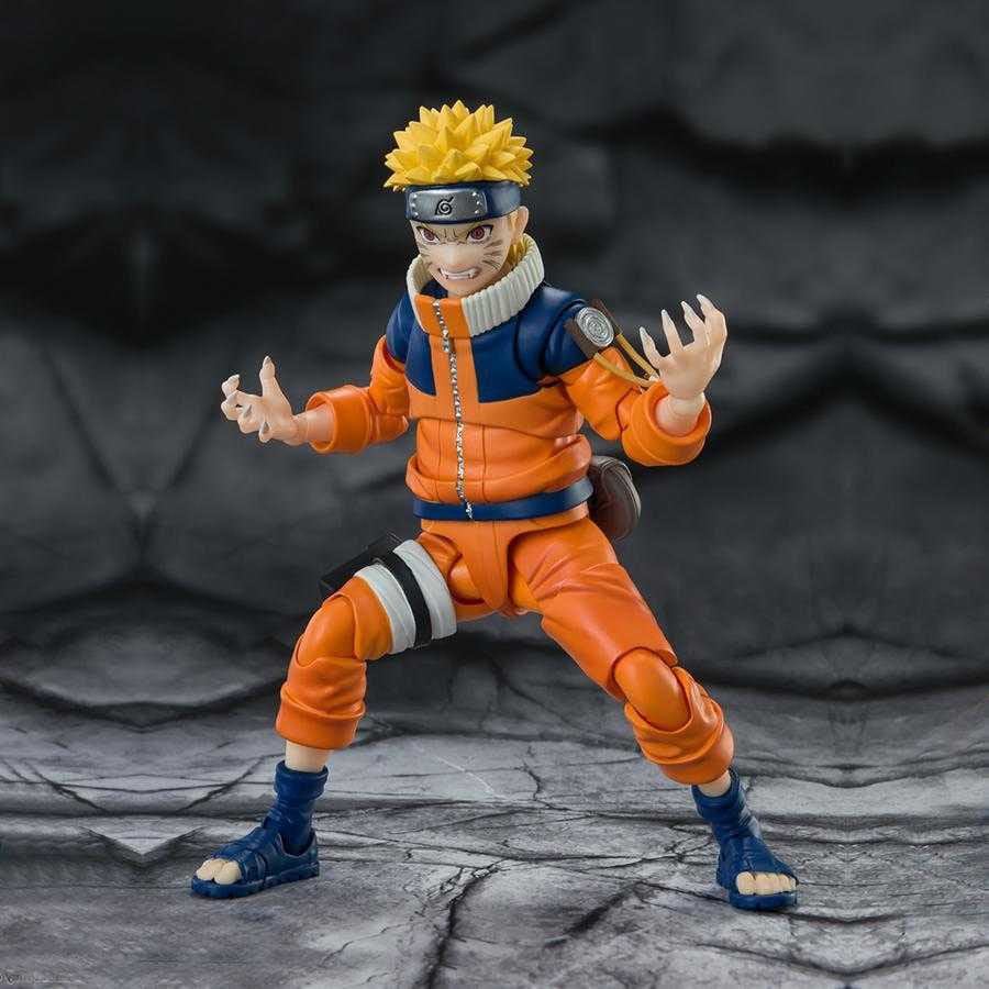 Naruto Figura S.H.Figuarts Naruto Uzumaki The No.1 Most Unpredictable Ninja Reissue 15 cm - Z POP Toys
