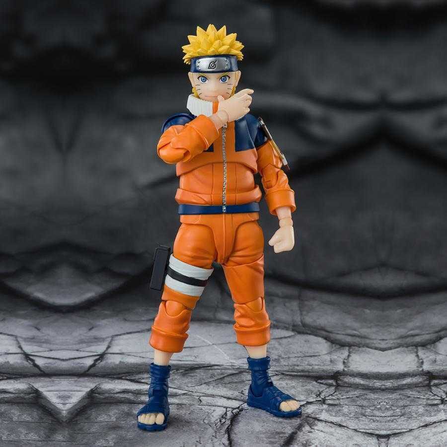 Naruto Figura S.H.Figuarts Naruto Uzumaki The No.1 Most Unpredictable Ninja Reissue 15 cm - Z POP Toys