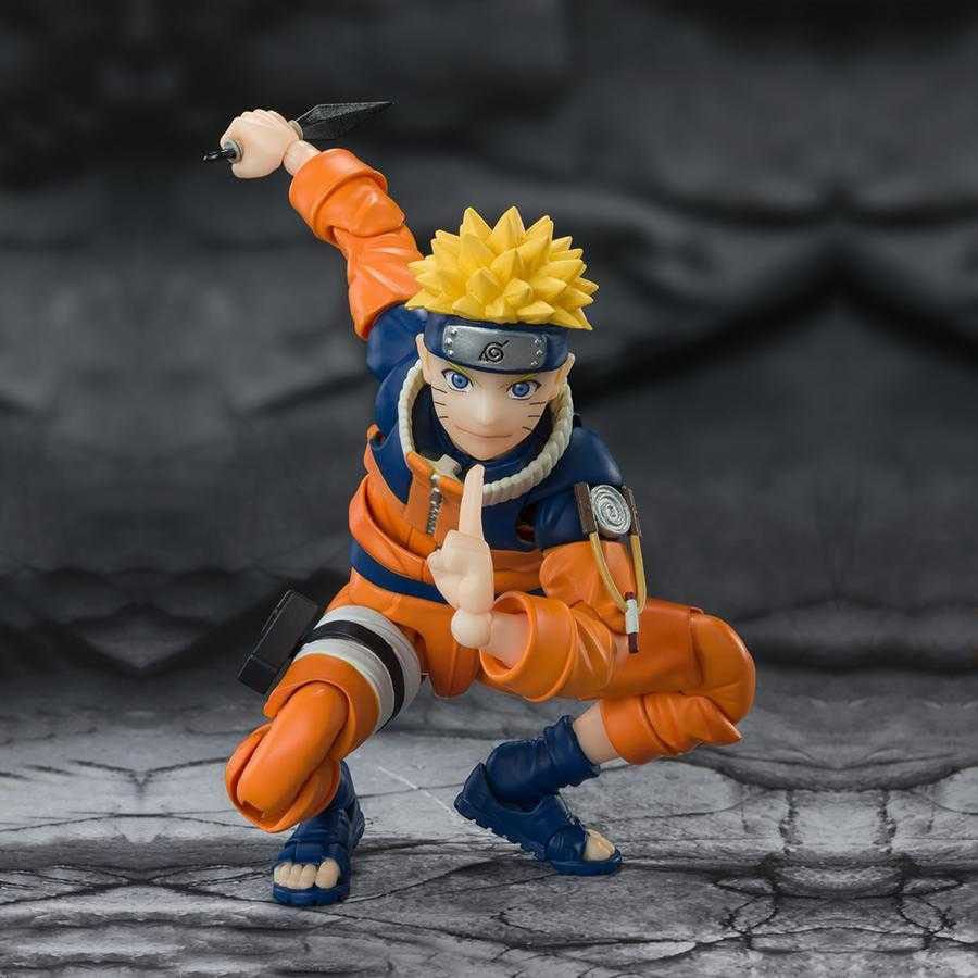 Naruto Figura S.H.Figuarts Naruto Uzumaki The No.1 Most Unpredictable Ninja Reissue 15 cm - Z POP Toys