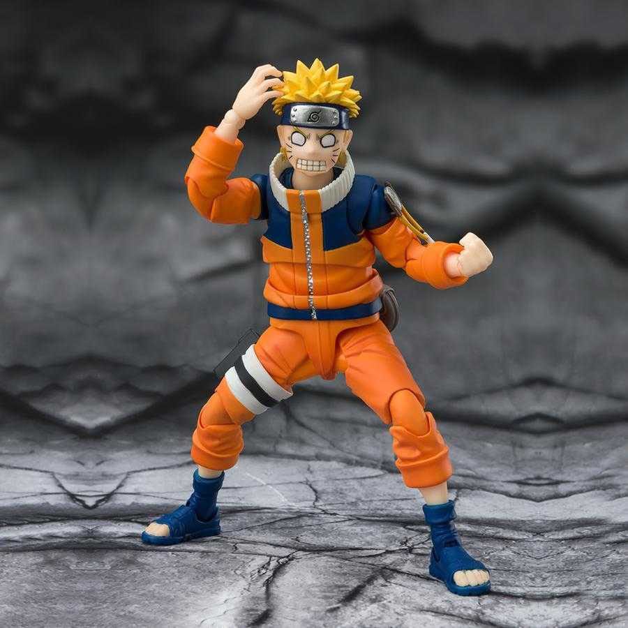 Naruto Figura S.H.Figuarts Naruto Uzumaki The No.1 Most Unpredictable Ninja Reissue 15 cm - Z POP Toys