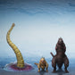 Godzilla 2016 Pack de 3 Figuras S.H.MonsterArts The Second Form, Thrid Form, Giant Unidentified Creature Set