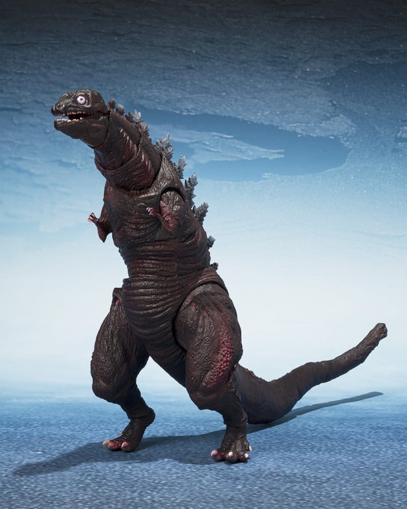 Godzilla 2016 Pack de 3 Figuras S.H.MonsterArts The Second Form, Thrid Form, Giant Unidentified Creature Set
