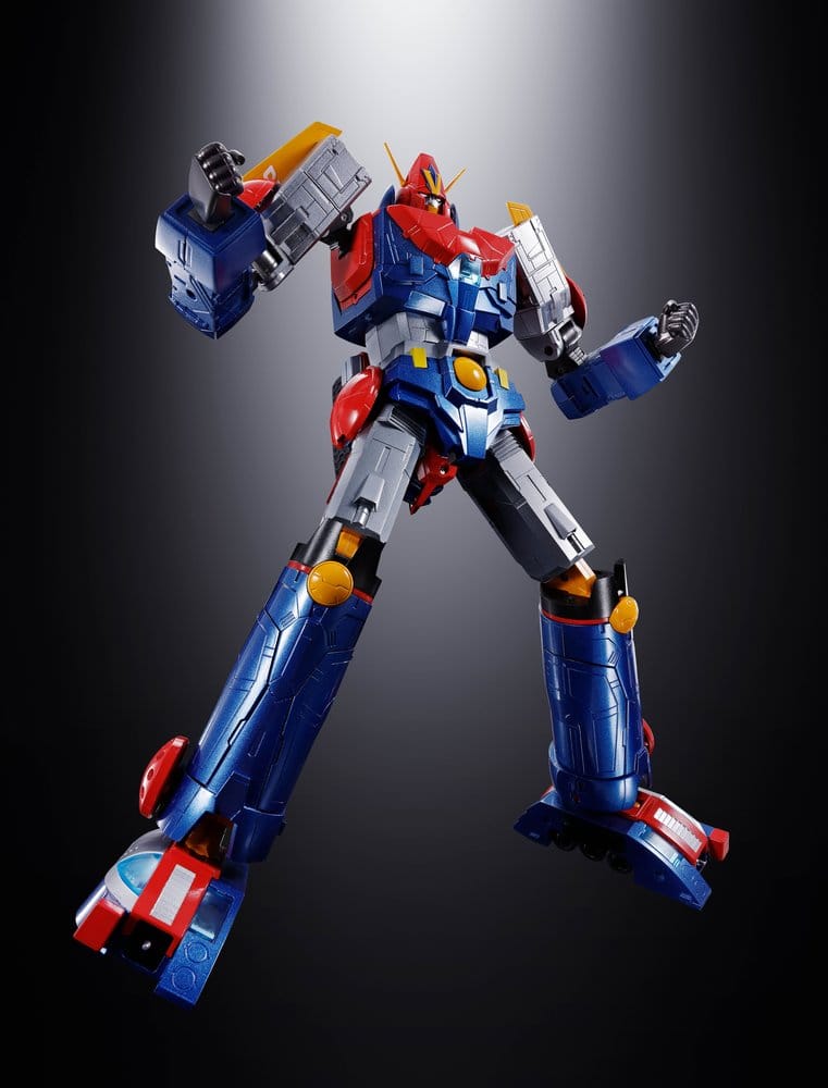 Chodenji Robot Combattler V Figura Diecast Soul of Chogokin GX-121 Combattler V6 26 cm