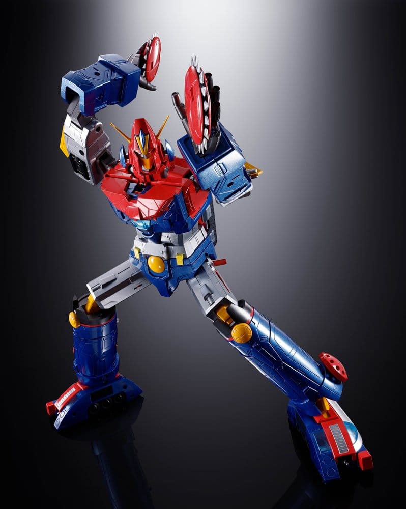 Chodenji Robot Combattler V Figura Diecast Soul of Chogokin GX-121 Combattler V6 26 cm