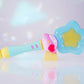 Magical Sisters Lulutto Lilly Réplica Proplica Stattoneoneon & GlassHeart HopePact Set 25 cm