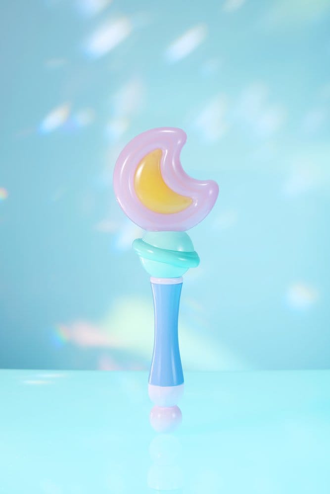 Magical Sisters Lulutto Lilly Réplica Proplica Moontoneoneon & GlassHeart DreamPact Set 25 cm
