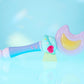 Magical Sisters Lulutto Lilly Réplica Proplica Moontoneoneon & GlassHeart DreamPact Set 25 cm
