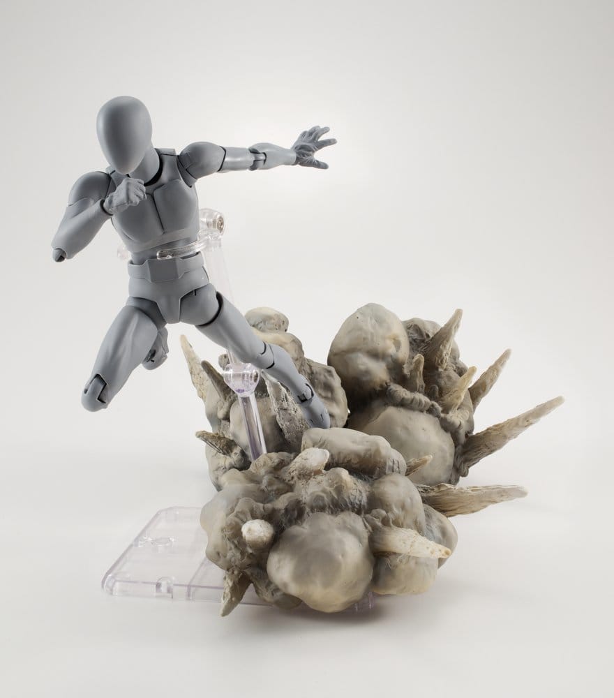 Tamashii Effect Accesorio para Figuras Explosion Gray Ver. for S.H.Figuarts
