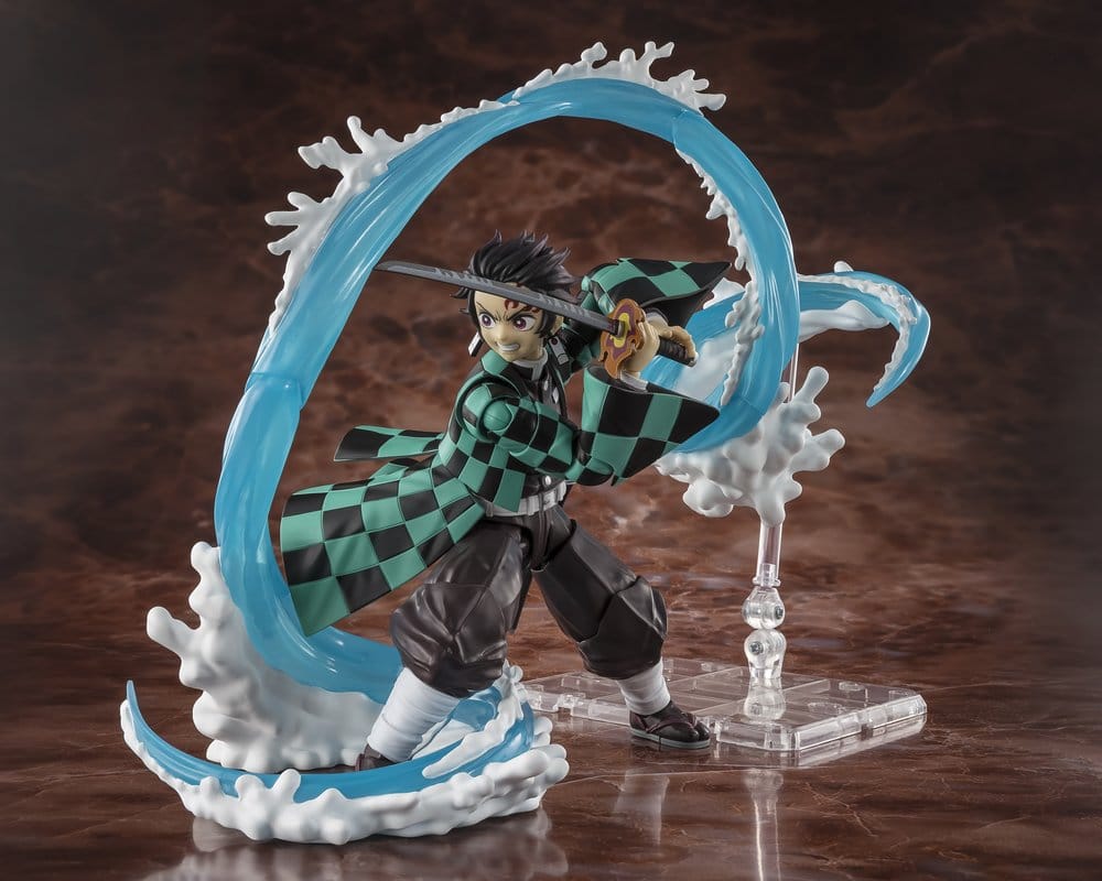 Demon Slayer: Kimetsu no Yaiba Accesorios S.H. Figuarts Tanjiro Kamado & Giyu Tomioka Water Breathing Option Parts Set