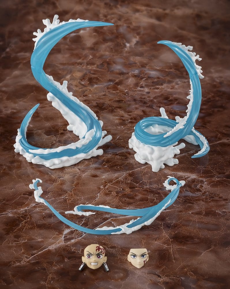 Demon Slayer: Kimetsu no Yaiba Accesorios S.H. Figuarts Tanjiro Kamado & Giyu Tomioka Water Breathing Option Parts Set