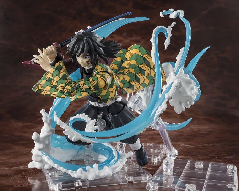Demon Slayer: Kimetsu no Yaiba Accesorios S.H. Figuarts Tanjiro Kamado & Giyu Tomioka Water Breathing Option Parts Set