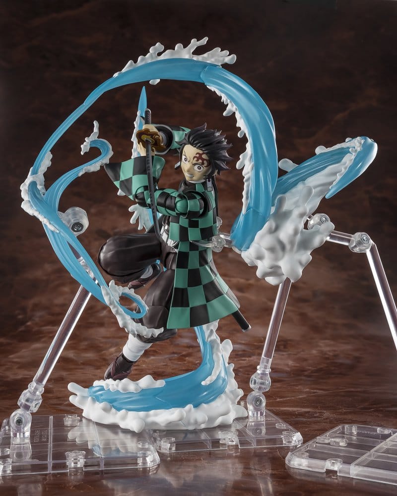 Demon Slayer: Kimetsu no Yaiba Accesorios S.H. Figuarts Tanjiro Kamado & Giyu Tomioka Water Breathing Option Parts Set