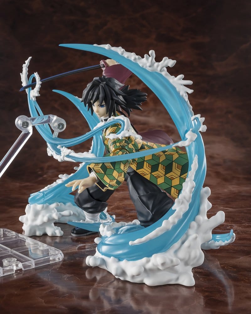 Demon Slayer: Kimetsu no Yaiba Accesorios S.H. Figuarts Tanjiro Kamado & Giyu Tomioka Water Breathing Option Parts Set