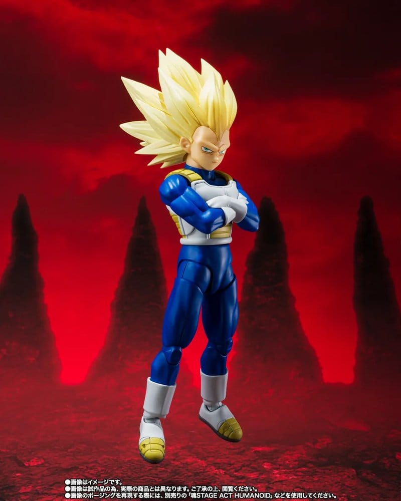Dragon Ball Daima Figura S.H.Figuarts Super Saiyan 3 Vegeta 15 cm