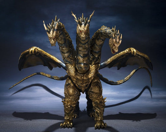 Godzilla Figura S.H.MonsterArts Kaizer Ghidorah 25 cm