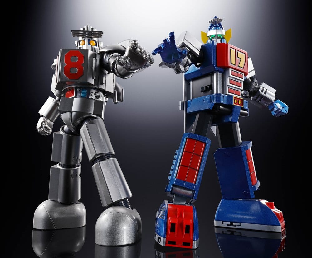 Daitetsujin 17 Figura Diecast Soul of Chogokin GX-101S Daitetsujin 17 & 18 Graviton Box 18 cm