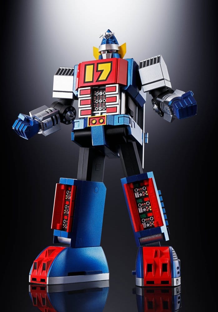 Daitetsujin 17 Figura Diecast Soul of Chogokin GX-101S Daitetsujin 17 & 18 Graviton Box 18 cm