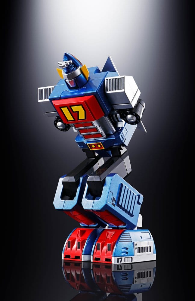 Daitetsujin 17 Figura Diecast Soul of Chogokin GX-101S Daitetsujin 17 & 18 Graviton Box 18 cm