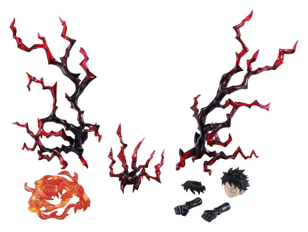 One Piece Accesorios S.H.Figuarts Monkey D. Luffy -Two Years Later- Option Parts Set