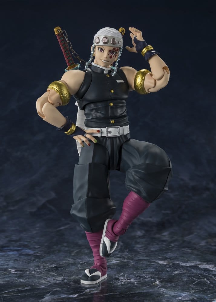 Demon Slayer: Kimetsu no Yaiba Figura S.H.Figuarts Uzui Tengen 17 cm