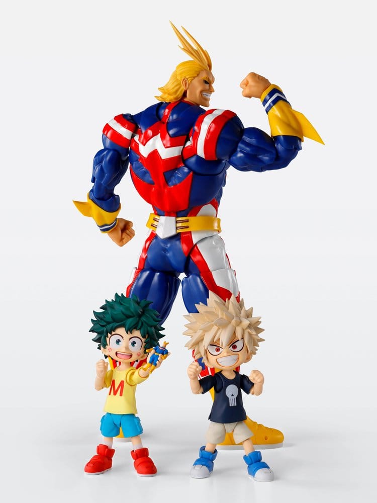 My Hero Academia Figura S.H.Figuarts Izuku Midoriya & Katsuki Bakugo -Childhood Set- 9 cm