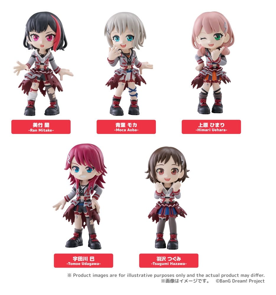 BanG Dream! PalVerse Collection figuras PVC Afterglow Box Ver. 5 cm Surtido (6)