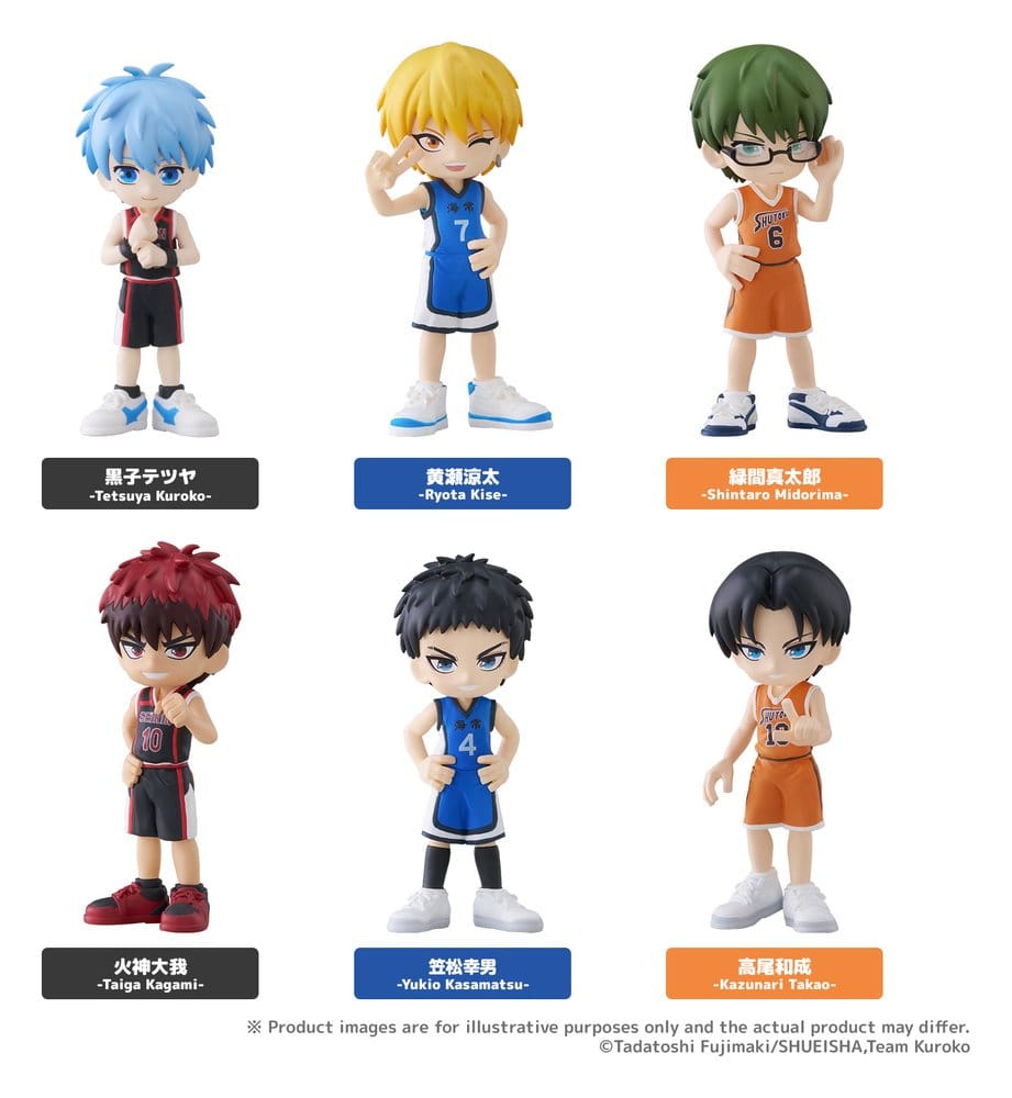Kuroko's Basketball PalVerse Figuras Mini 9 cm Blind Box Surtido (6)