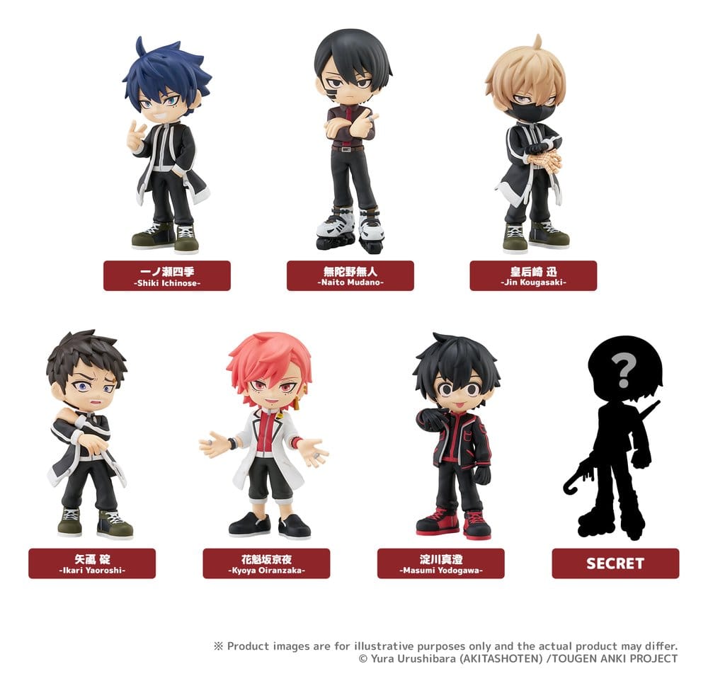 Tougen Anki  figuras PVC PalVerse Cajas Sorpresa Surtido 9 cm (6)