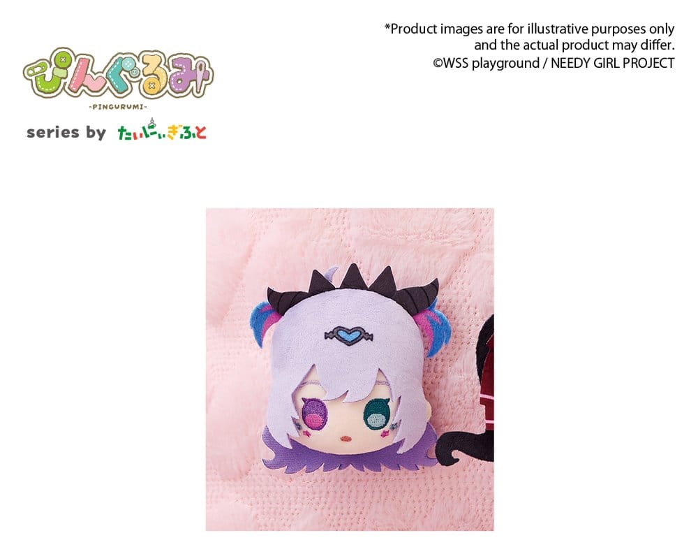 Needy Girl Overdose Figura Mini Pingurumi Purple Lollipop 8 cm