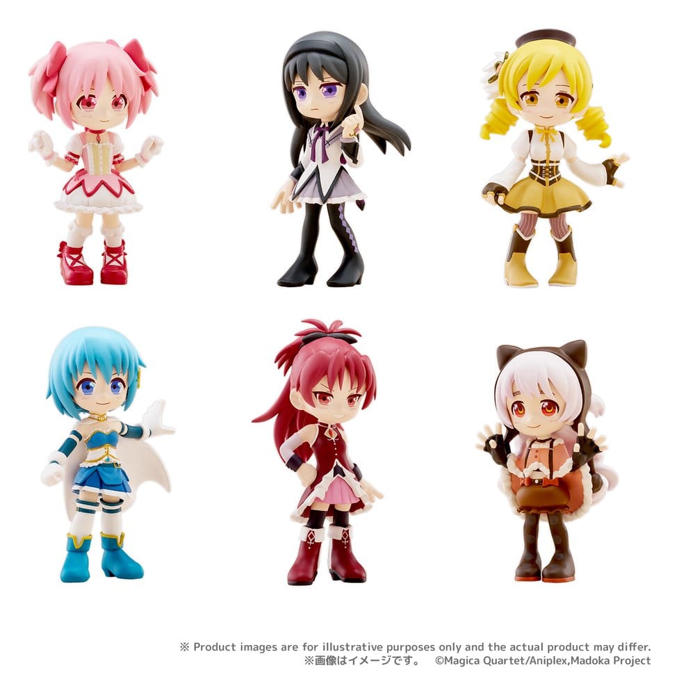 Puella Magi Madoka Magica PalVerse Collection figuras PVC Box Ver. 9 cm Surtido (6)