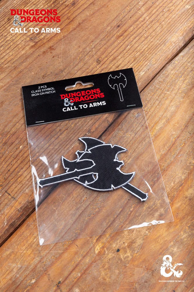 Dungeons & Dragons Set de parches Barbarian