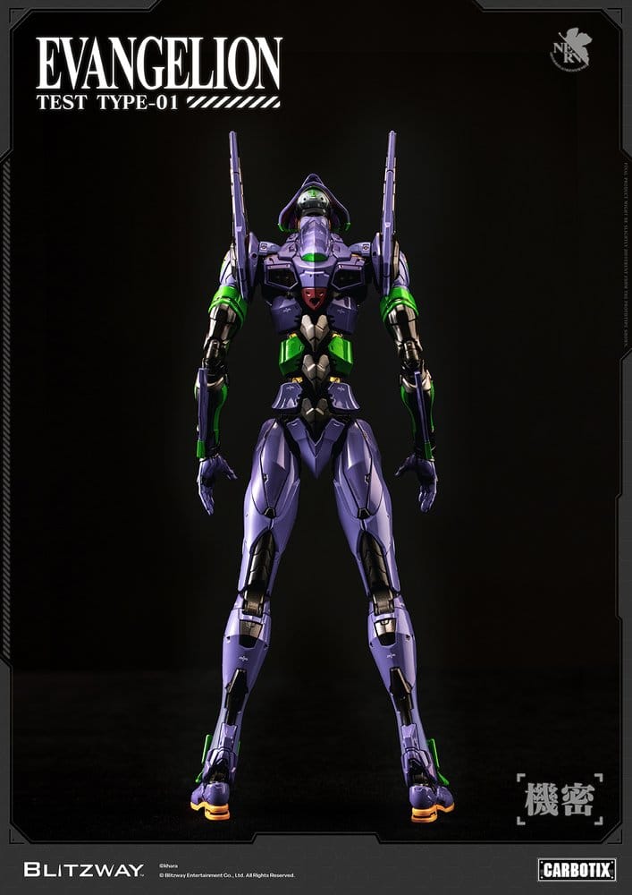 Evangelion Carbotix Figura Evangelion Unit-01 Test Type (DX Ver.) 33 cm