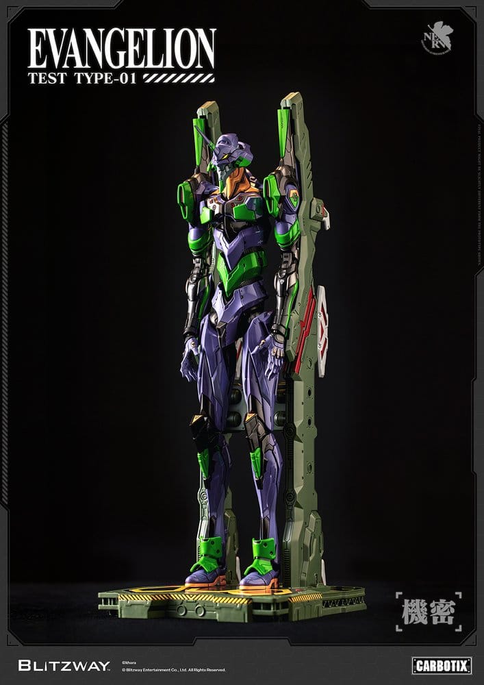 Evangelion Carbotix Figura Evangelion Unit-01 Test Type (DX Ver.) 33 cm