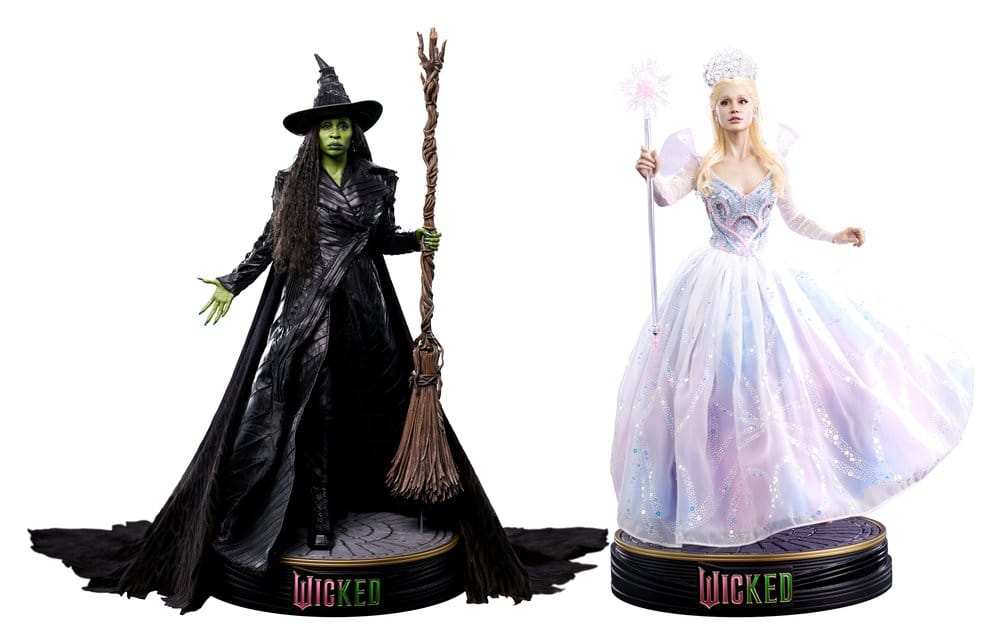 Wicked: Parte II Superb Scale Estatua 1/4 Elphaba & Glinda (DX Ver.) 56 cm