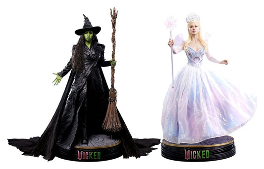 Wicked: Parte II Superb Scale Estatua 1/4 Elphaba & Glinda (DX Ver.) 56 cm