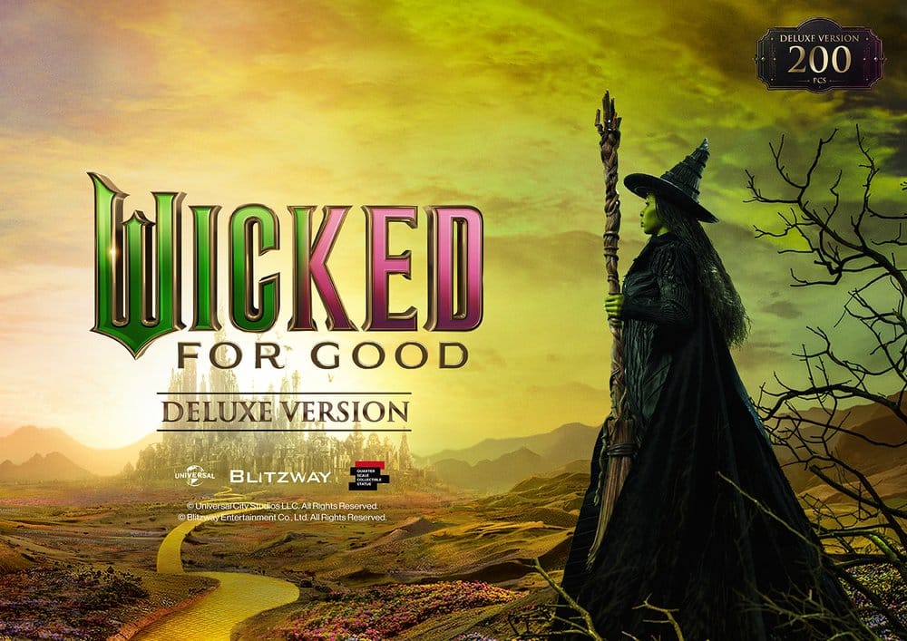 Wicked: Parte II Superb Scale Estatua 1/4 Elphaba & Glinda (DX Ver.) 56 cm