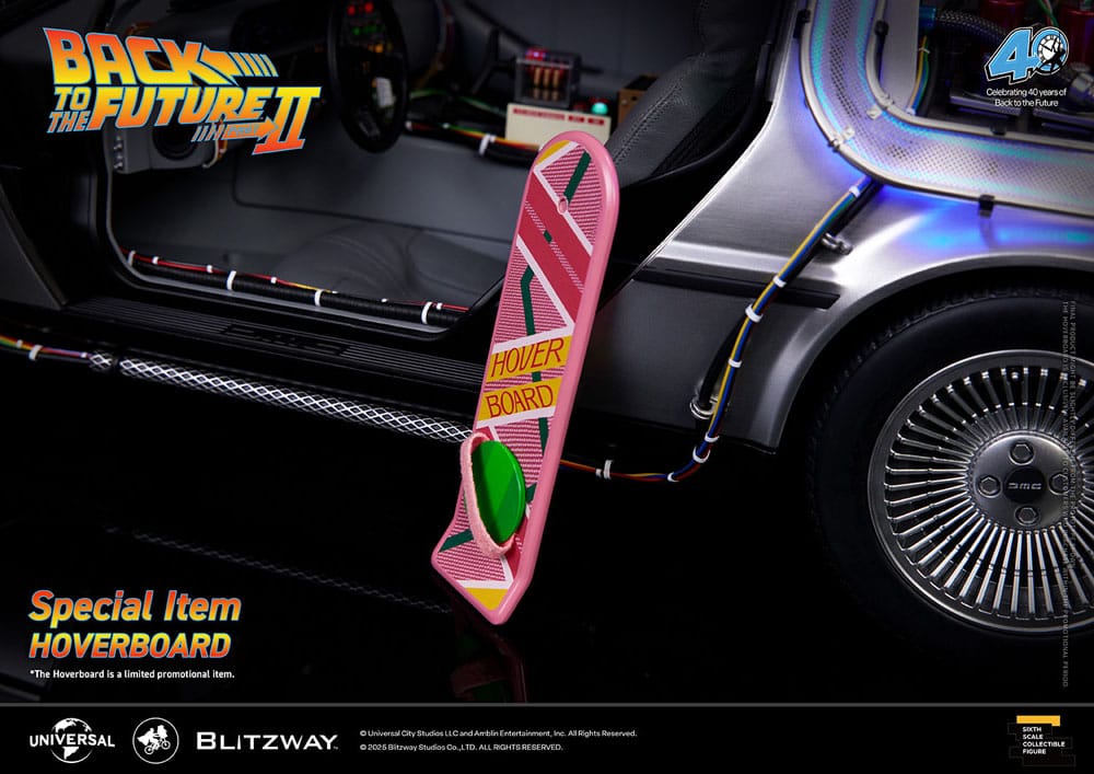 Regreso al Futuro II Vehículo 1/6 Time Machine 74 cm - Z POP Toys