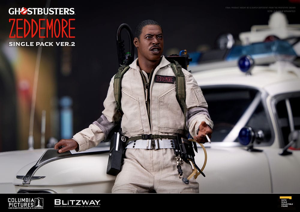 Los Cazafantasmas Figura Premium UMS 1/6 Winston Zeddemore Ver. 2 31 cm - Z POP Toys