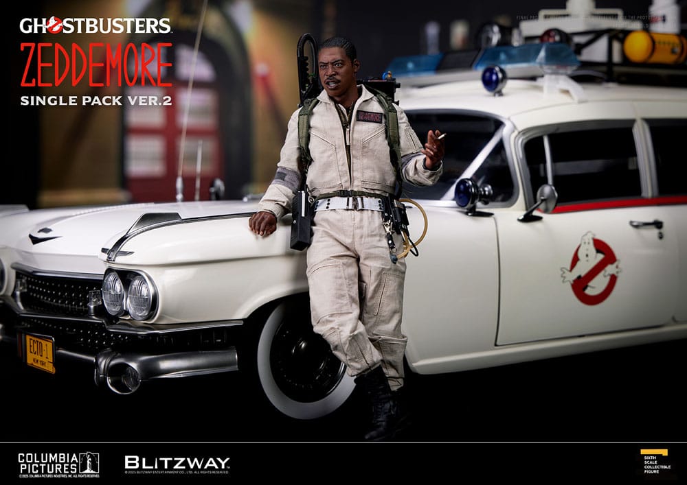 Los Cazafantasmas Figura Premium UMS 1/6 Winston Zeddemore Ver. 2 31 cm - Z POP Toys