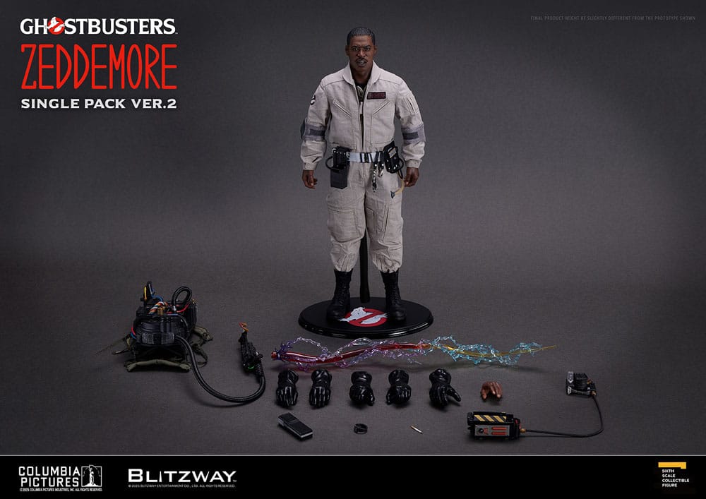 Los Cazafantasmas Figura Premium UMS 1/6 Winston Zeddemore Ver. 2 31 cm - Z POP Toys