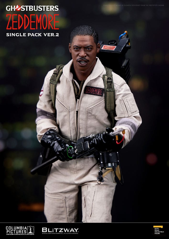 Los Cazafantasmas Figura Premium UMS 1/6 Winston Zeddemore Ver. 2 31 cm - Z POP Toys