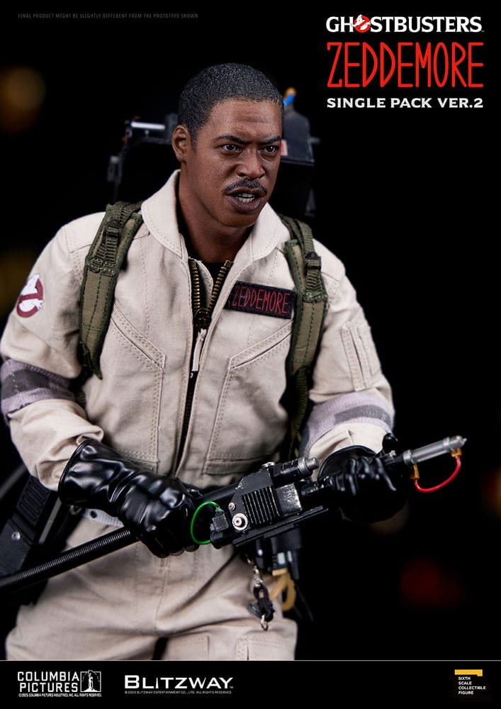 Los Cazafantasmas Figura Premium UMS 1/6 Winston Zeddemore Ver. 2 31 cm - Z POP Toys